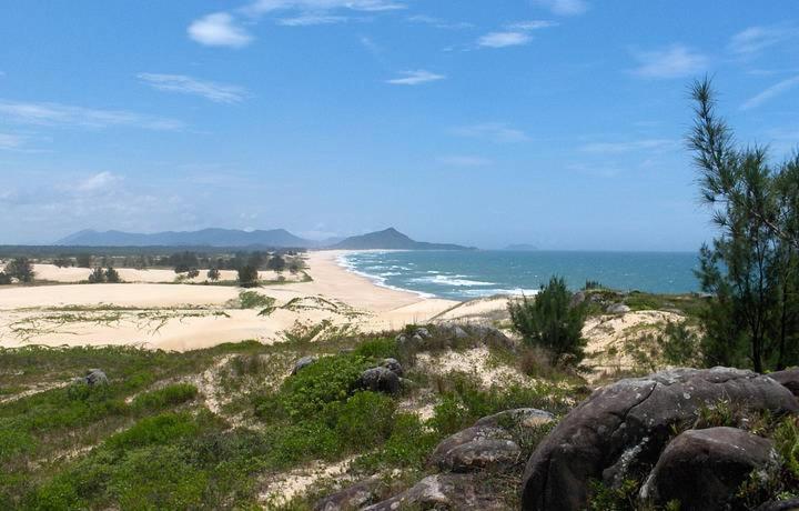 Refugio Vista Mar Praia Da Gamboa - Sc Гаропаба Екстериор снимка